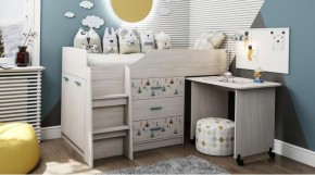 КАПРИЗ-6 Кровать 800 двухъярусная без рисунка в Ялуторовске - yalutorovsk.ok-mebel.com | фото 2