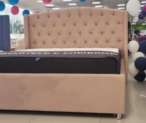 Кровать Франческа + Решетка+ПМ (1600) *БЕЗ ДНА в Ялуторовске - yalutorovsk.ok-mebel.com | фото 2