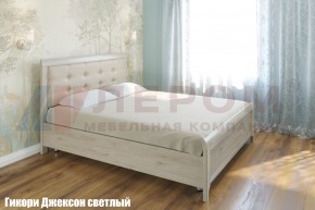 Кровать КР-2033 с мягким изголовьем в Ялуторовске - yalutorovsk.ok-mebel.com | фото
