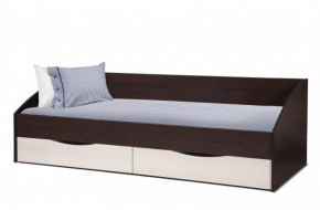 Кровать одинарная "Фея - 3" симметричная New (2000Х900) венге/вудлайн кремовый в Ялуторовске - yalutorovsk.ok-mebel.com | фото