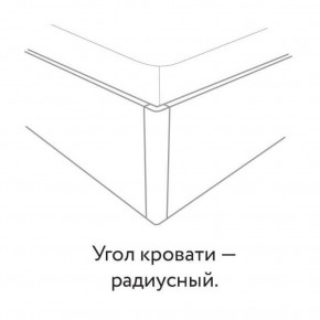 Кровать "Сандра" БЕЗ основания 1200х2000 в Ялуторовске - yalutorovsk.ok-mebel.com | фото 3