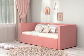 Кровать с ПМ (арт.030) (с/м 900*2000мм) (б/матр), ткань розовая в Ялуторовске - yalutorovsk.ok-mebel.com | фото