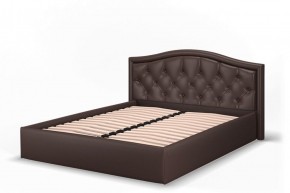 Кровать Стелла 1400*2000 NEO 08 (коричневый) в Ялуторовске - yalutorovsk.ok-mebel.com | фото 3
