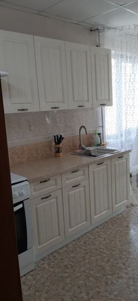 Кухня модульная Луксор серый-кремовый в Ялуторовске - yalutorovsk.ok-mebel.com | фото 5