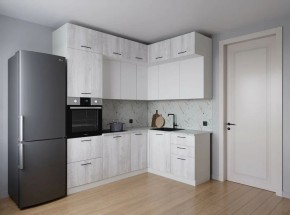 Кухонный гарнитур Бланка 2200*1700 (Стол. 38мм) в Ялуторовске - yalutorovsk.ok-mebel.com | фото