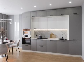 Кухонный гарнитур Элеганция  3400 (Стол. 38мм) в Ялуторовске - yalutorovsk.ok-mebel.com | фото