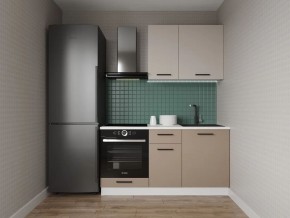 Кухонный гарнитур Каппучино 1600 (Стол. 38мм) в Ялуторовске - yalutorovsk.ok-mebel.com | фото