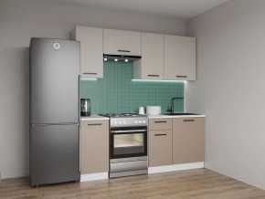 Кухонный гарнитур Каппучино 2000 (Стол. 38мм) в Ялуторовске - yalutorovsk.ok-mebel.com | фото