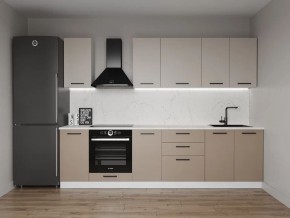 Кухонный гарнитур Каппучино 2800 (Стол. 38мм) в Ялуторовске - yalutorovsk.ok-mebel.com | фото