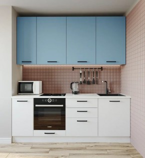 Кухонный гарнитур Капри 2200 h950 (Стол. 38мм) в Ялуторовске - yalutorovsk.ok-mebel.com | фото