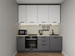 Кухонный гарнитур Меренга 2200 h950 (Стол. 26мм) в Ялуторовске - yalutorovsk.ok-mebel.com | фото