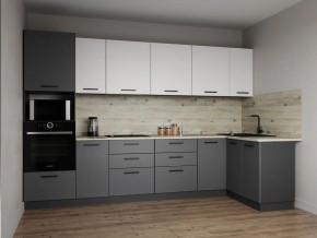 Кухонный гарнитур Меренга 3200*1400 (Стол. 38 мм) в Ялуторовске - yalutorovsk.ok-mebel.com | фото
