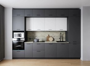 Кухонный гарнитур Меренга 3400 (Стол. 38мм) в Ялуторовске - yalutorovsk.ok-mebel.com | фото