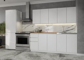 Кухня "МОРИ" 2.0 м (белый/дуб вотан) в Ялуторовске - yalutorovsk.ok-mebel.com | фото 6