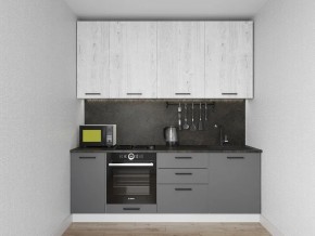 Кухонный гарнитур Санторини 2200 h 950 (Стол. 38мм) в Ялуторовске - yalutorovsk.ok-mebel.com | фото