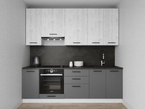 Кухонный гарнитур Санторини 2400 h950 (Стол. 26мм) в Ялуторовске - yalutorovsk.ok-mebel.com | фото