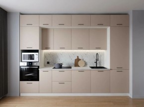 Кухонный гарнитур Шампань 3400 (Стол. 38мм) в Ялуторовске - yalutorovsk.ok-mebel.com | фото