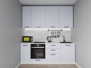 Кухонный гарнитур Смоки 2200 h950 (Стол. 38 мм) в Ялуторовске - yalutorovsk.ok-mebel.com | фото