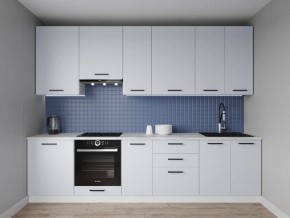 Кухонный гарнитур Смоки 2400 h950 (Стол. 38 мм) в Ялуторовске - yalutorovsk.ok-mebel.com | фото