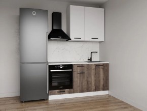 Кухонный гарнитур Старое Дерево 1600 h950 (Стол. 38мм) в Ялуторовске - yalutorovsk.ok-mebel.com | фото