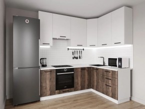 Кухонный гарнитур Старое Дерево 2200*1600 h950 (Стол. 26мм) в Ялуторовске - yalutorovsk.ok-mebel.com | фото