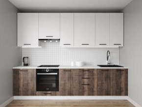 Кухонный гарнитур Старое Дерево 3000 h950 (Стол. 26мм) в Ялуторовске - yalutorovsk.ok-mebel.com | фото