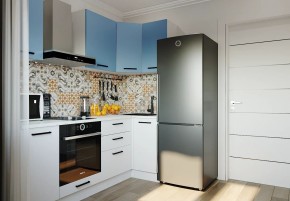 Кухонный гарнитур угловой Капри 2200х1000 (Стол. 38мм) в Ялуторовске - yalutorovsk.ok-mebel.com | фото