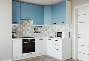 Кухонный гарнитур угловой Капри 2200х1600 h950 (Стол. 26мм) в Ялуторовске - yalutorovsk.ok-mebel.com | фото