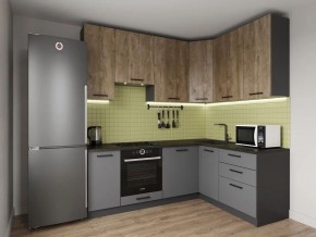 Кухонный гарнитур Умбра 2200*1600 h950 (Стол. 26мм) в Ялуторовске - yalutorovsk.ok-mebel.com | фото
