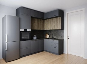 Кухонный гарнитур Умбра 2200*1700 (Стол. 38мм) в Ялуторовске - yalutorovsk.ok-mebel.com | фото