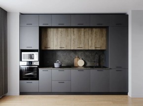 Кухонный гарнитур Умбра 3400 (Стол. 38мм) в Ялуторовске - yalutorovsk.ok-mebel.com | фото