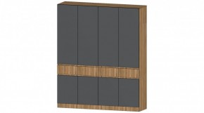 ЛЕНОРА Спальный гарнитур (модульный) графит в Ялуторовске - yalutorovsk.ok-mebel.com | фото 8