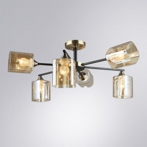 Люстра на штанге Arte Lamp Merci A4185PL-6BK в Ялуторовске - yalutorovsk.ok-mebel.com | фото 2