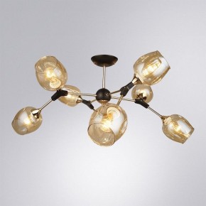 Люстра на штанге Arte Lamp Seppia A4211PL-8BK в Ялуторовске - yalutorovsk.ok-mebel.com | фото 2