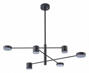 Люстра на штанге Arte Lamp Stanley A2476PL-40BK в Ялуторовске - yalutorovsk.ok-mebel.com | фото