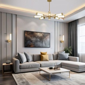 Люстра на штанге Eurosvet Stark 50386 LED латунь в Ялуторовске - yalutorovsk.ok-mebel.com | фото 3