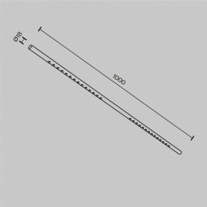 Модульный светильник Maytoni Points C101CL-L1000-24W3-6K-BS в Ялуторовске - yalutorovsk.ok-mebel.com | фото 6