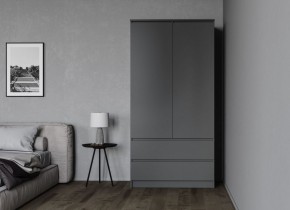 МОРИ МШ 900.1 Шкаф (графит) в Ялуторовске - yalutorovsk.ok-mebel.com | фото 2