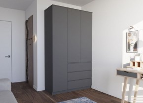 МОРИ МШ 1200.1 Шкаф (графит) в Ялуторовске - yalutorovsk.ok-mebel.com | фото