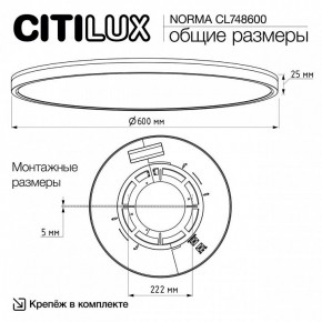 Накладной светильник Citilux Norma CL748600 в Ялуторовске - yalutorovsk.ok-mebel.com | фото 10