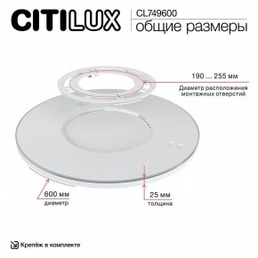 Накладной светильник Citilux NORMA CL749600 в Ялуторовске - yalutorovsk.ok-mebel.com | фото 12