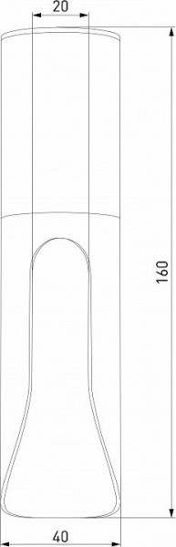 Накладной светильник Elektrostandard Apex 25113/LED 7W 3000K черный в Ялуторовске - yalutorovsk.ok-mebel.com | фото 4