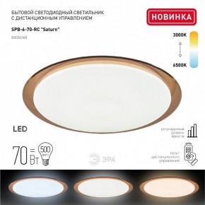 Накладной светильник Эра Классик SPB-6-70-RC Saturn (B) в Ялуторовске - yalutorovsk.ok-mebel.com | фото 2