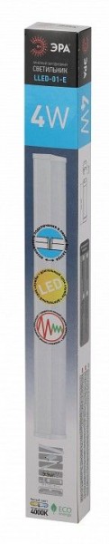 Накладной светильник Эра  LLED-01-04W-4000-E в Ялуторовске - yalutorovsk.ok-mebel.com | фото 6