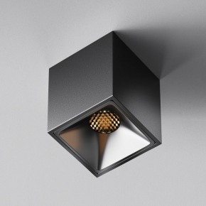 Накладной светильник Maytoni Alfa LED C065CL-8W2.7K-SQ-B в Ялуторовске - yalutorovsk.ok-mebel.com | фото 2