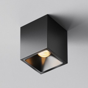 Накладной светильник Maytoni Alfa LED C065CL-8W2.7K-SQ-B в Ялуторовске - yalutorovsk.ok-mebel.com | фото 3