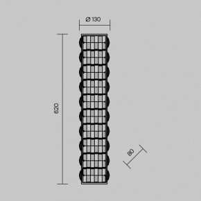 Накладной светильник Maytoni Castello MOD336WL-L35G3K в Ялуторовске - yalutorovsk.ok-mebel.com | фото 3