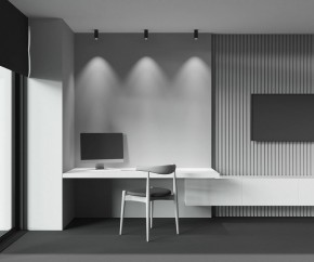 Накладной светильник Maytoni FOCUS LED C056CL-L12B2.7K-W-B в Ялуторовске - yalutorovsk.ok-mebel.com | фото 5