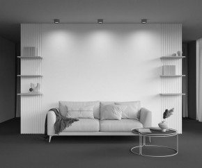 Накладной светильник Maytoni Glare C091CL-12W4K-BS в Ялуторовске - yalutorovsk.ok-mebel.com | фото 4