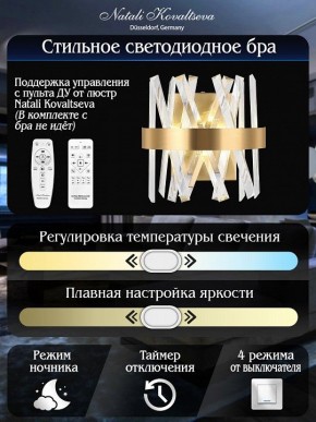Накладной светильник Natali Kovaltseva TIZIANO LED LAMPS 81113/1W в Ялуторовске - yalutorovsk.ok-mebel.com | фото 6